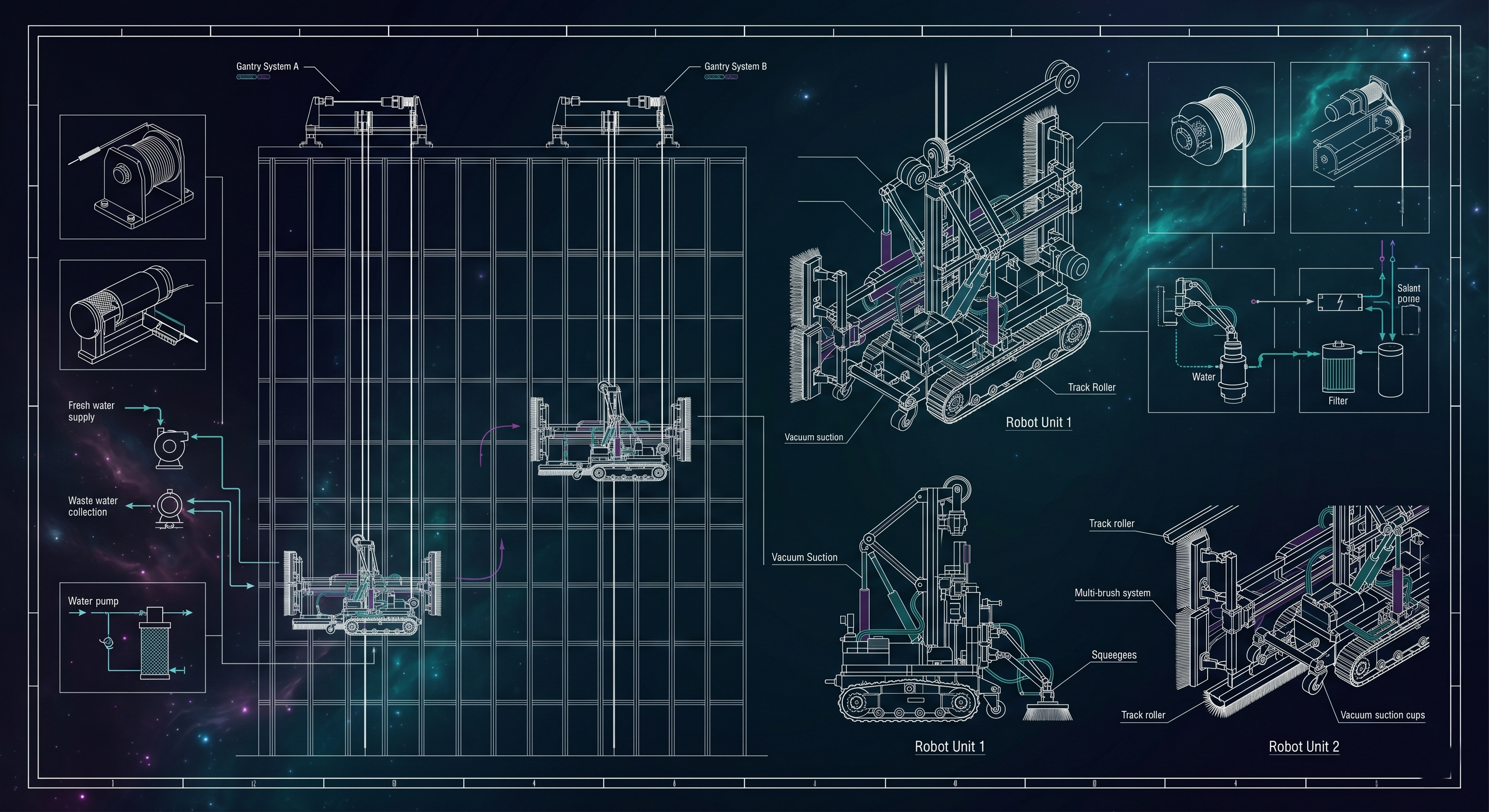 Facade Cleaning Robot V2